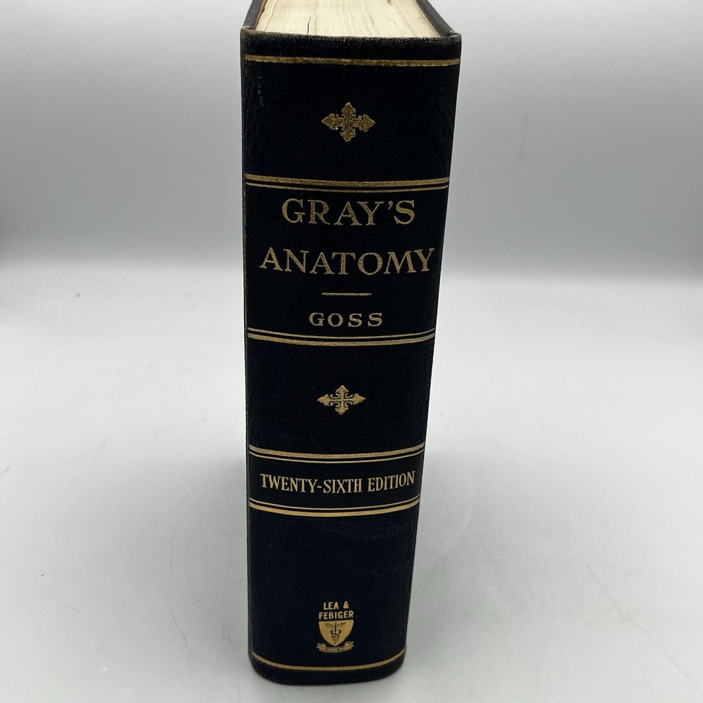 Vintage Gray's Anatomy Book Goss 26th Edition Lea & Febiger Printed 1955 - Picture 3 of 5